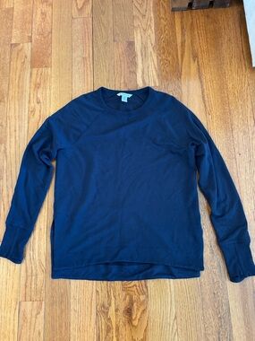 Athleta Navy Crew